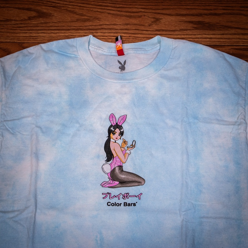 Color Bars Playboy T-Shirt